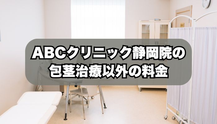 ABCクリニック静岡院の施術・料金一覧