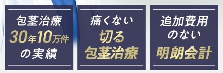 メンズライフクリニック新宿院の包茎治療