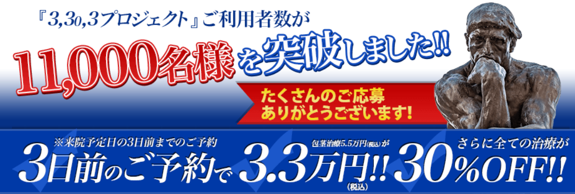 ABCクリニック3,30,3プロジェクトの概要